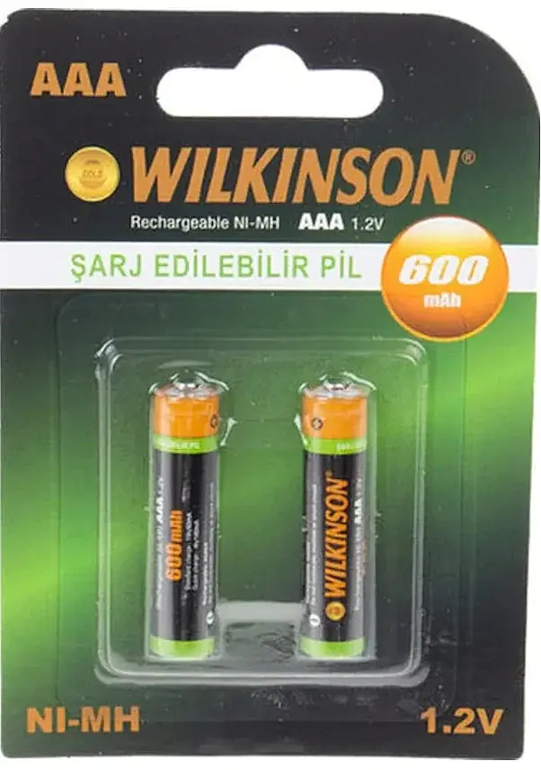 AAA600 1.2V SARJ EDİLEBİLİR WILKINSON - 1