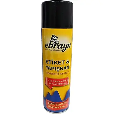 ETİKET VE YAPIŞKAN SÖKÜCÜ 500 ML EBRAYN - 1