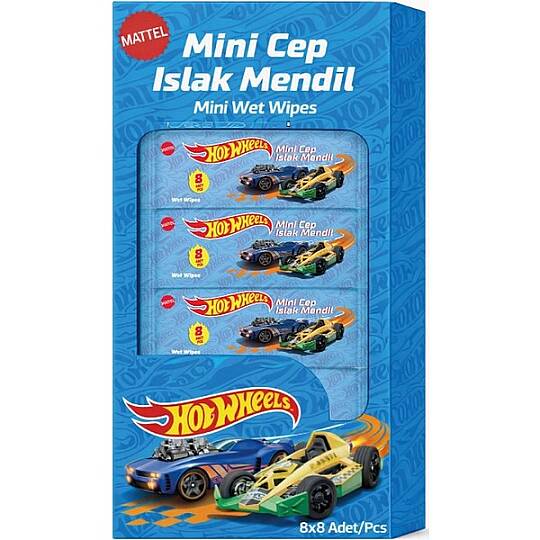 MİNİ CEP MENDİLİ HOTWHEELS - 2