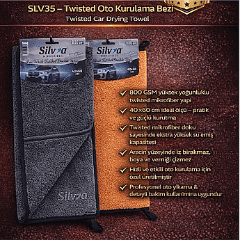SİLVİA CAR WASH TWİSTED DOUBLE WAY 40*60