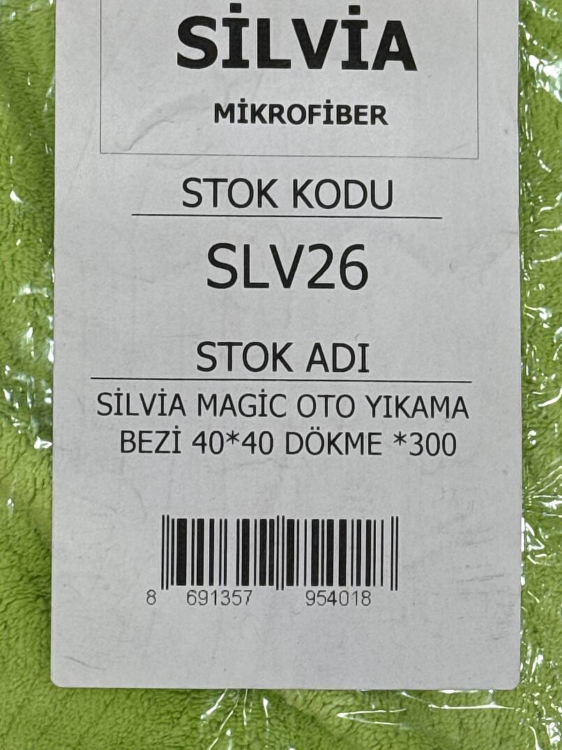 SİLVİA MAGİC OTO YIKAMA BEZİ 40*40 - 2