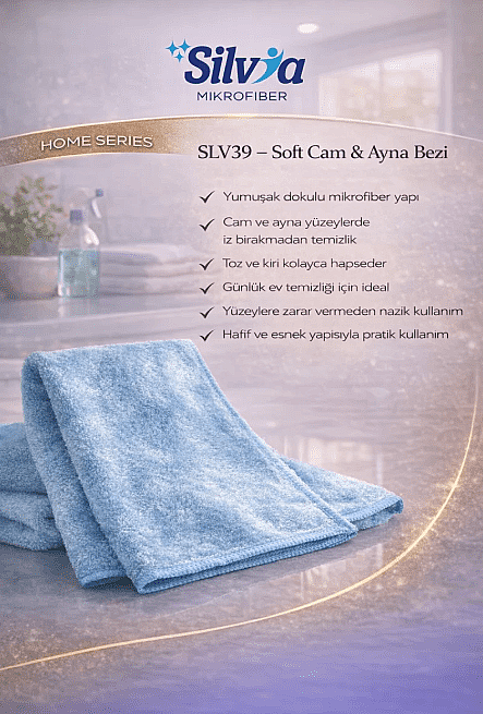 SİLVİA SOFT CLOTH BEZ 40*40 - 1